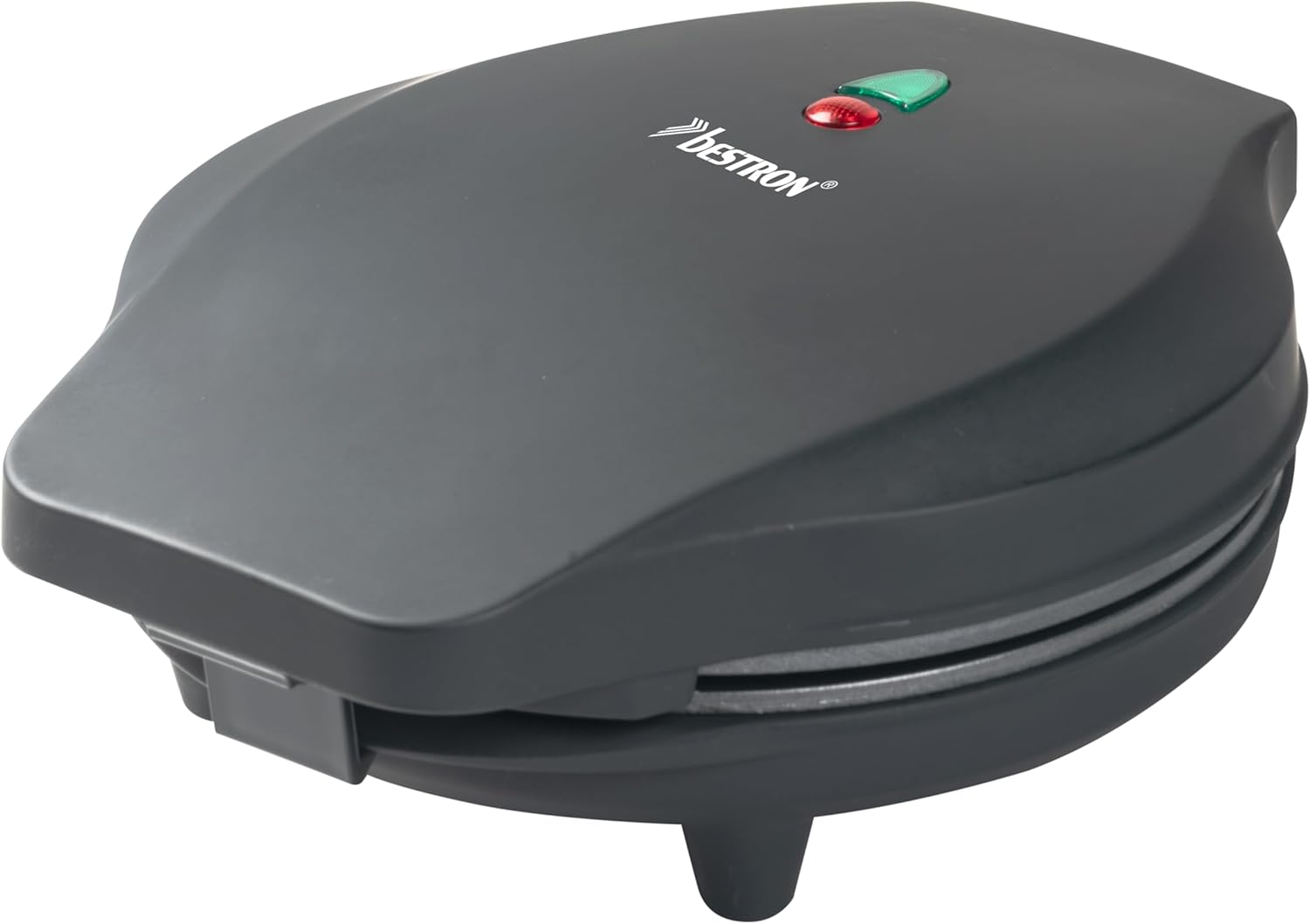 Bestron - Gaufrier à bulles, 700W, anti-adhésif, noir mat