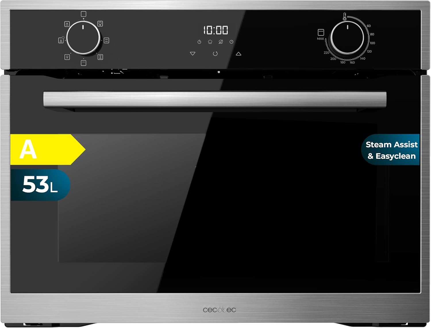 Cecotec - Bolero Hexa Edge - 45cm - 2600W, 53L, 7 fonctions, M224500