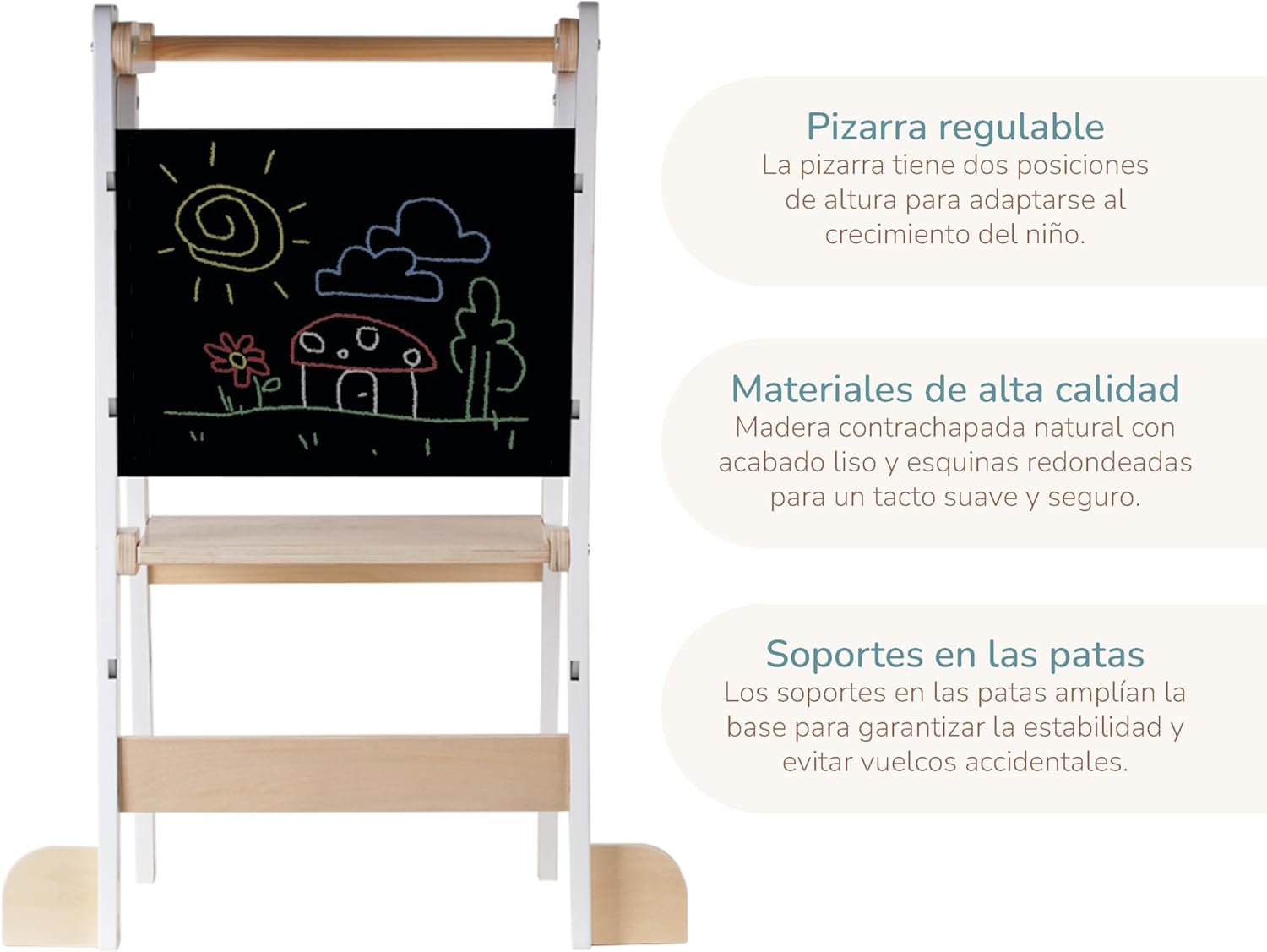 Buddy Baby - tour pliable enfant, cuisine, réglable, 36-60 mois