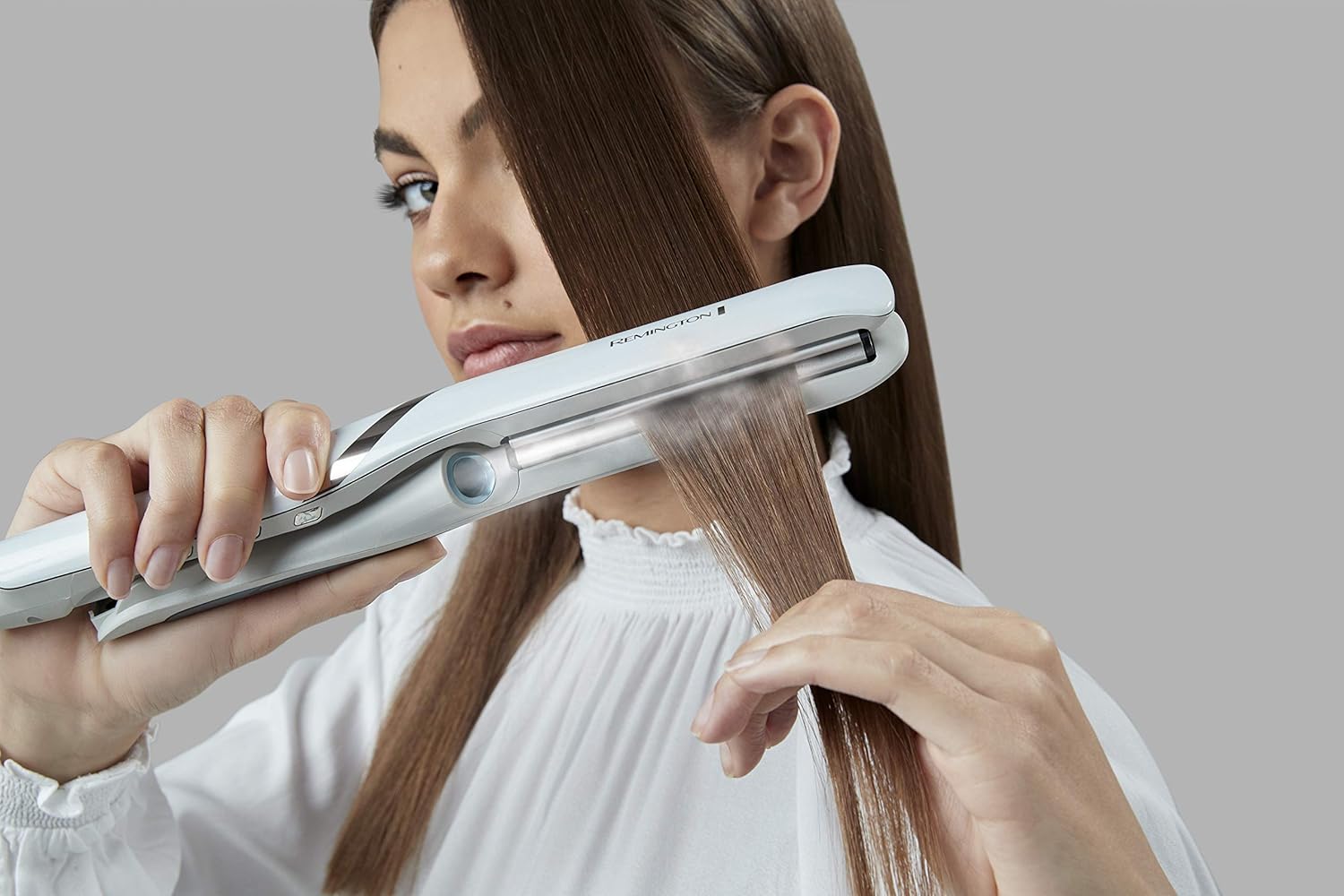 Remington - Lisseur Hydraluxe Pro - hydratant, brillance, lissage en un passage - S9001