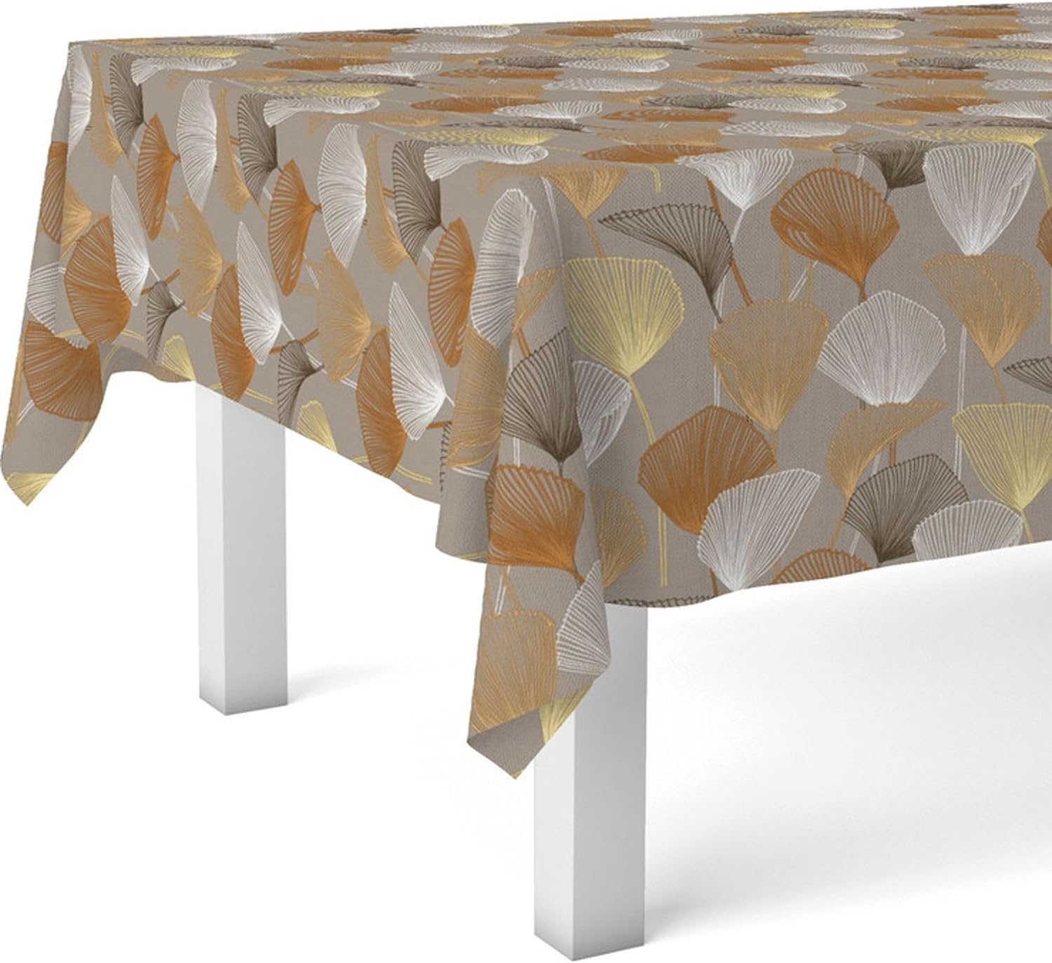 DUERO - nappe en toile cirée - 240x140 cm - anti-taches, imperméable, facile d'entretien