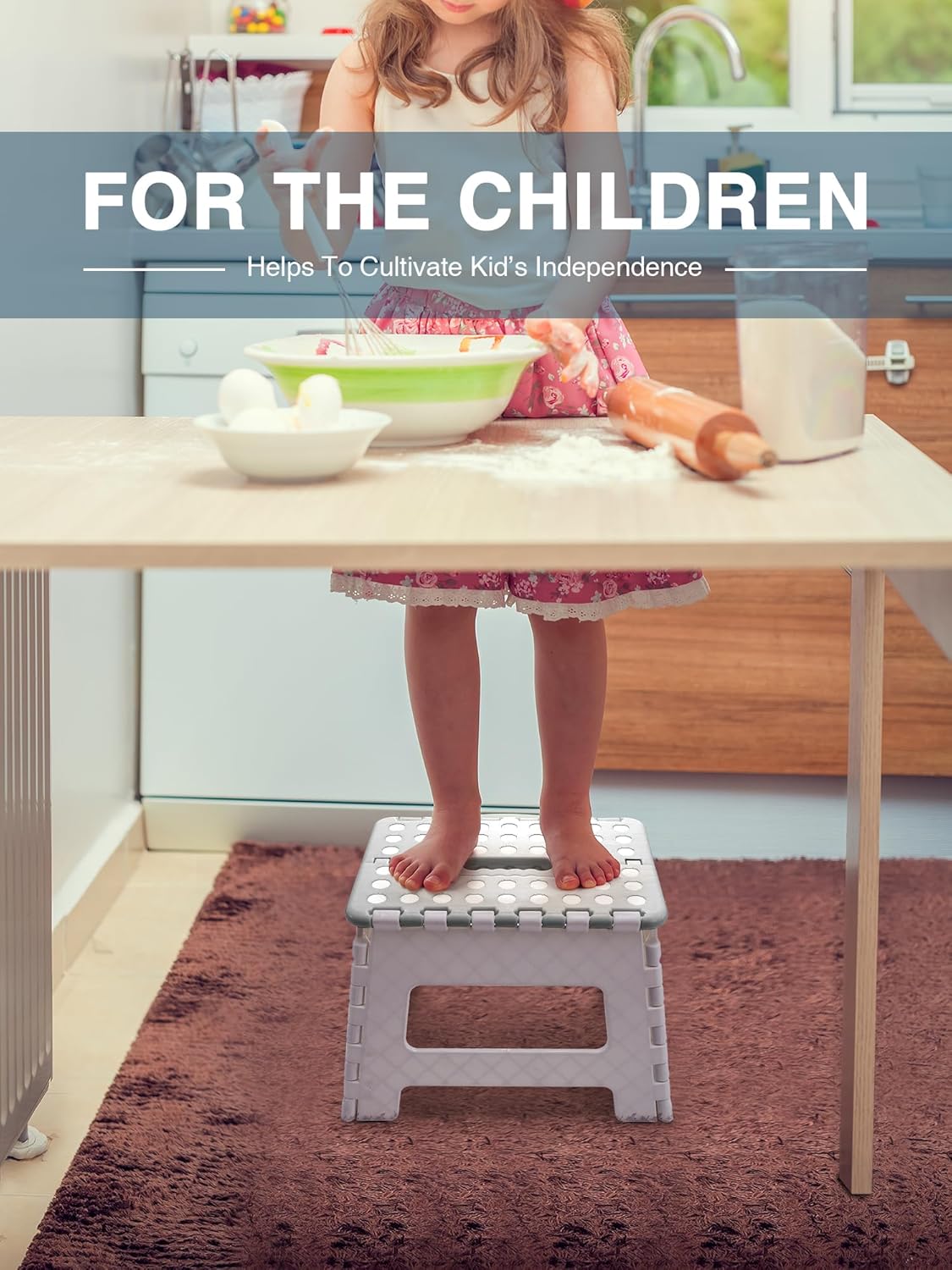 HOUSE DAY - marchepied pliable - 22,9 cm - poignée, surface antidérapante