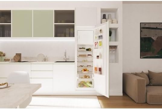 Candy – Réfrigérateur 1 porte 178 cm, 286L, freezer, silencieux, CM4S518EW