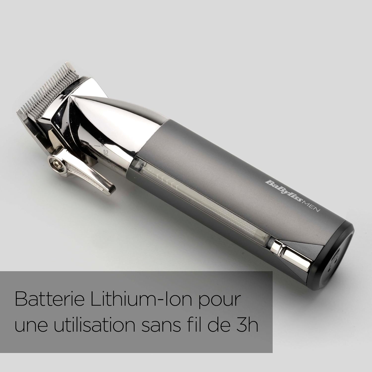 BaByliss - Super-X Metal - sans fil, acier japonais, digital, E996E