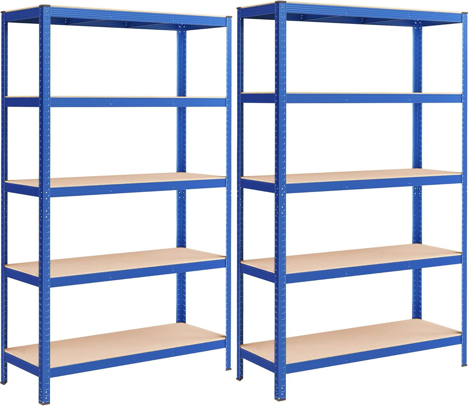 SONGMICS - étagère industrielle 60x120x200 cm, 5 niveaux, 750 kg, GLR060Q02