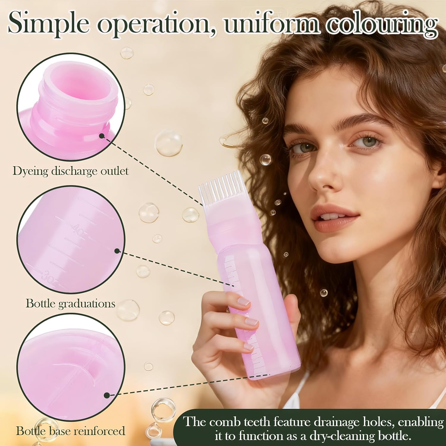 Huile de Batana bio - peigne applicateur - restaure, brillance cheveux