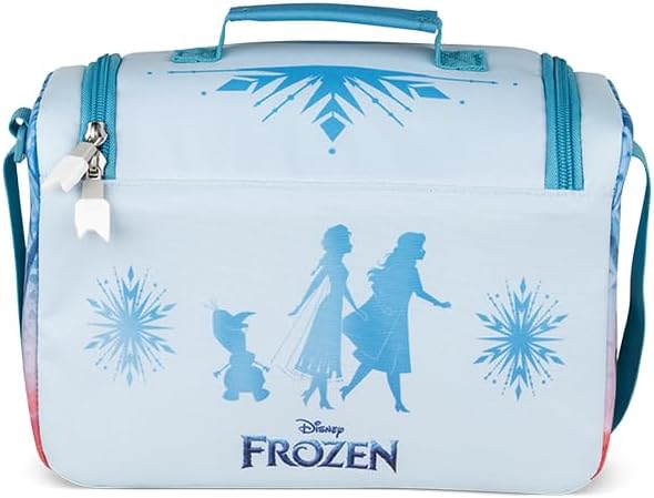 tonies - Sac Bandoulière La Reine des Neiges - rangement Toniebox et accessoires - jusqu’à 8 figurines