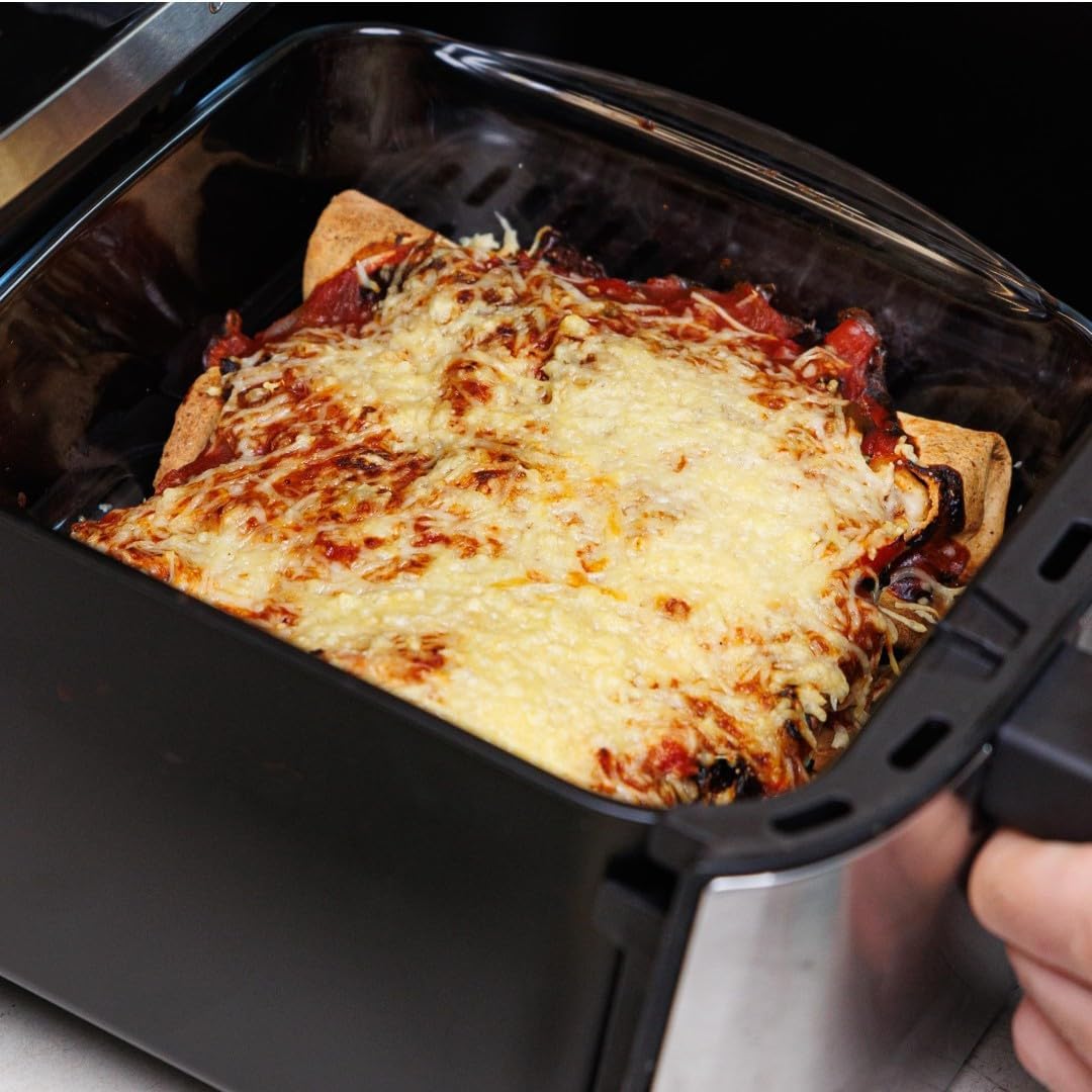 Pyrex - Prepware carré - 20x17cm, verre, 1L, lot de 2