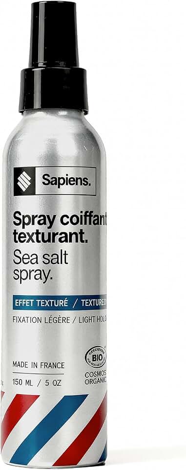 Sapiens - Spray cheveux bio 200ml - texture, volume, kératine, parfum marin