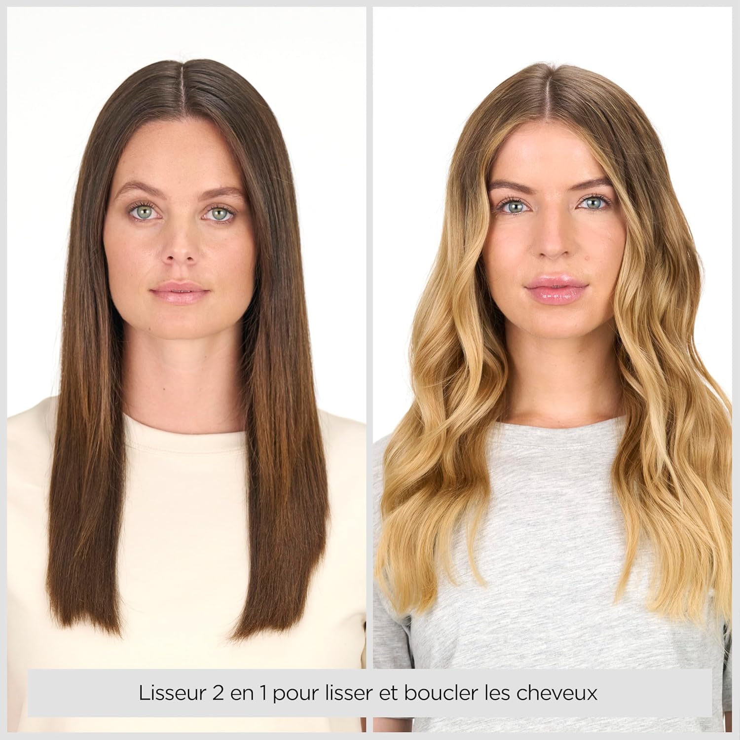 BaByliss - Lisseur Rose Gold - plaques céramique, 235°C, multi-voltage, chauffe rapide, 2598PE