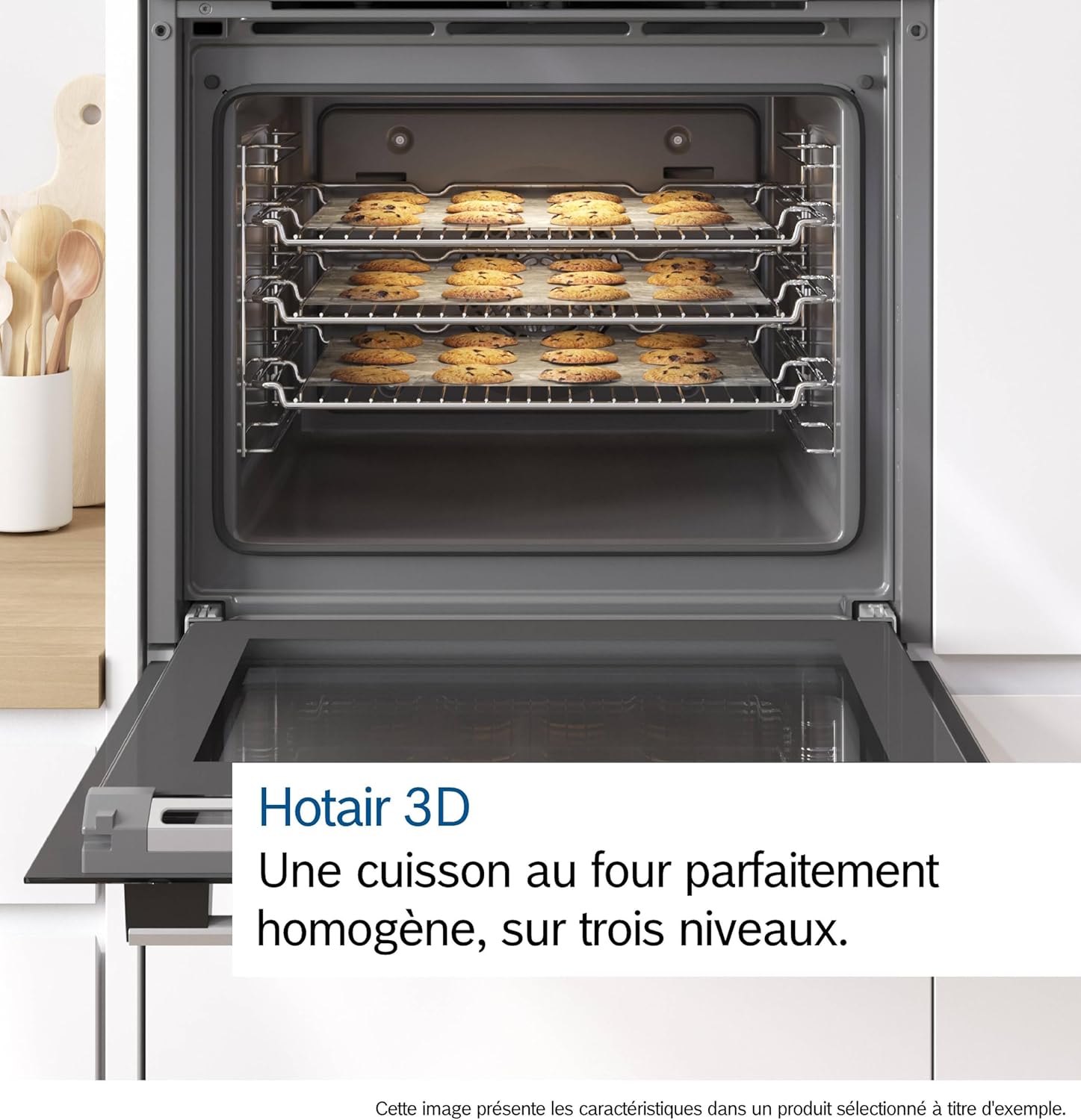Bosch - HBG557EB3 Série 6 - four encastrable noir, fonctions avancées