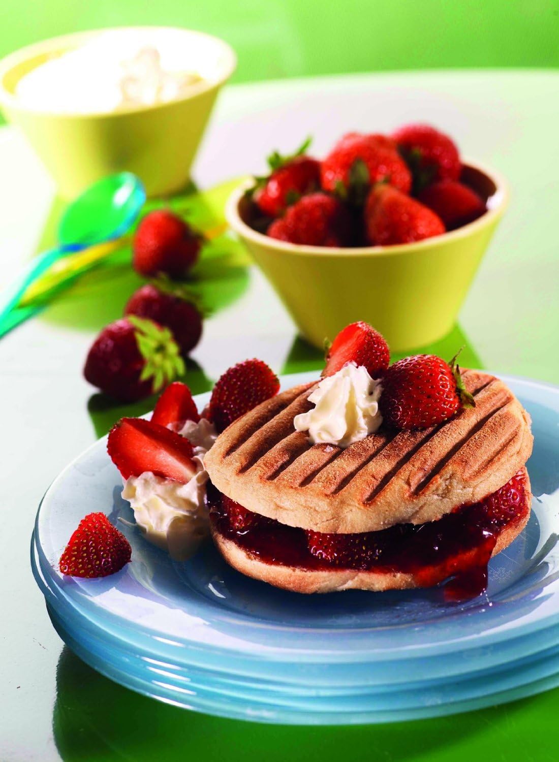 Tefal - Snack Collection - 2 plaques grill-panini, livre de recettes - XA800312