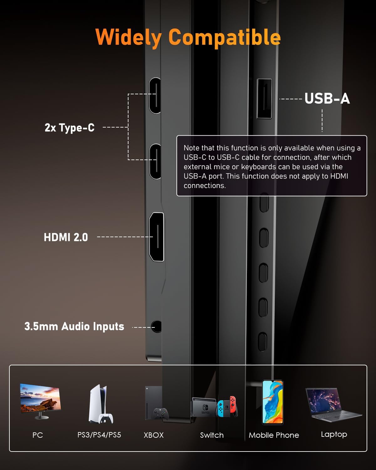 Yodoit - écran portable 18,5