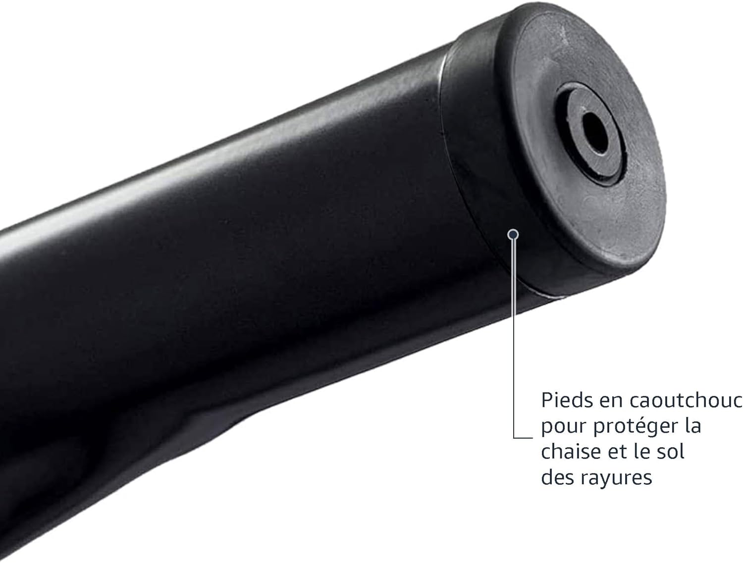 Amazon Basics - lot de 4 chaises empilables métal, 51x43x85 cm, dossier