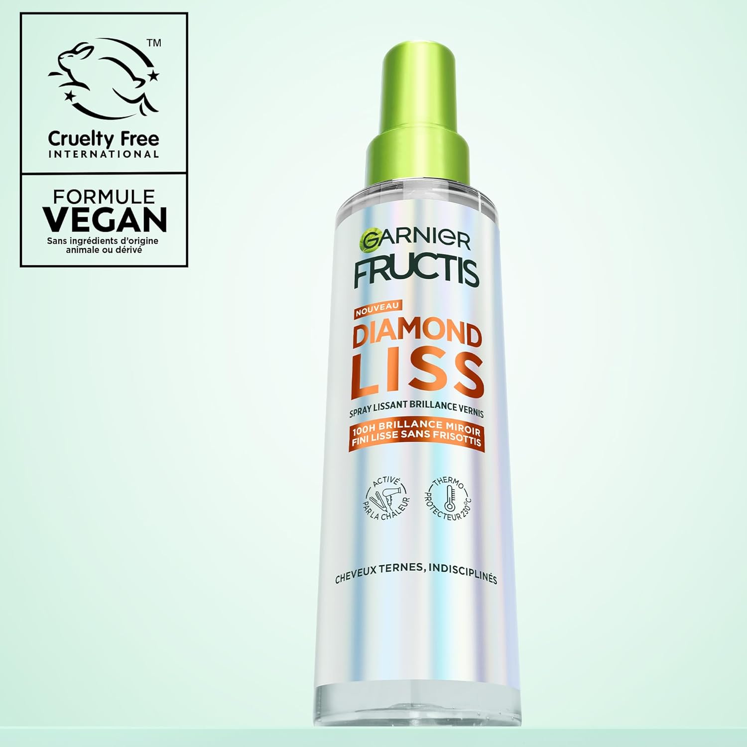 Garnier - Fructis Diamond Liss - 150ml - spray lissant brillance thermo-protecteur