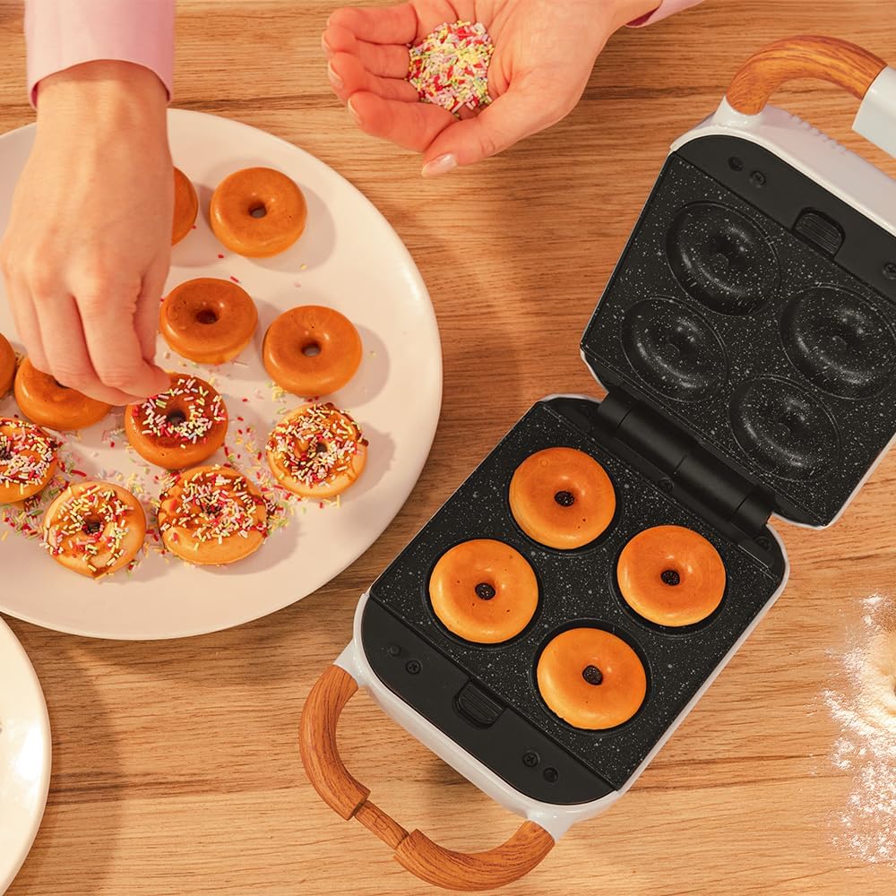 Cecotec - Rock'nToast Retro One - grille-pain rétro 700W, 3 plaques, RockStone, jaune