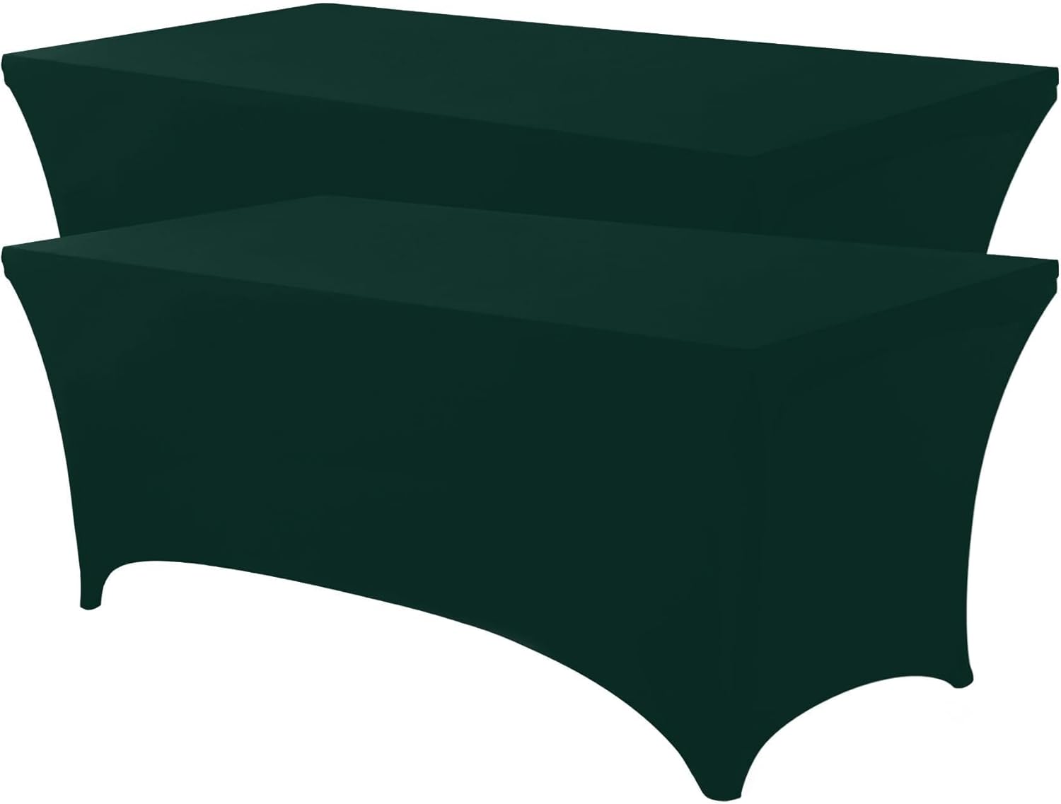 Utopia Kitchen - nappe de table extensible - 183 cm - polyester spandex lavable infroissable, lot de 2