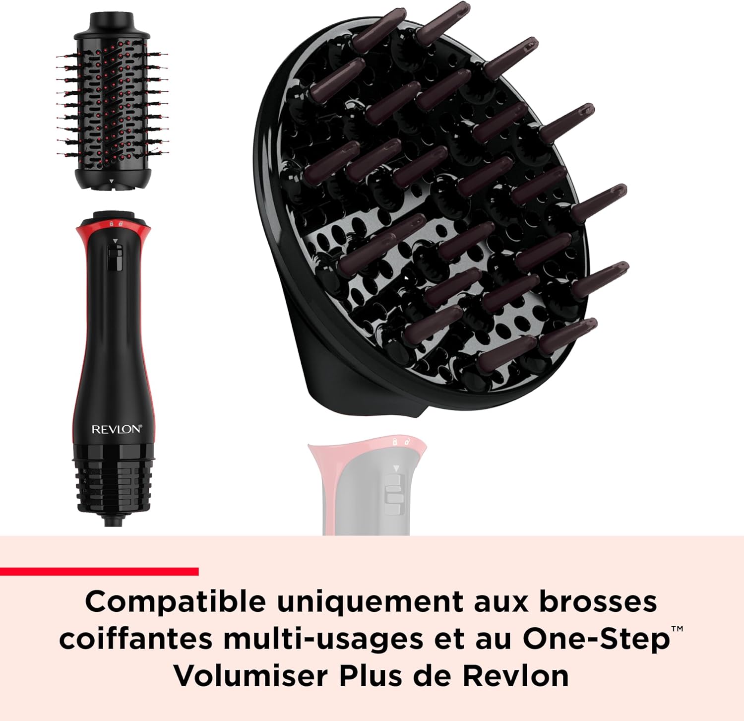 Revlon - One-Step Série - grand diffuseur, séchage rapide, RVDR5323