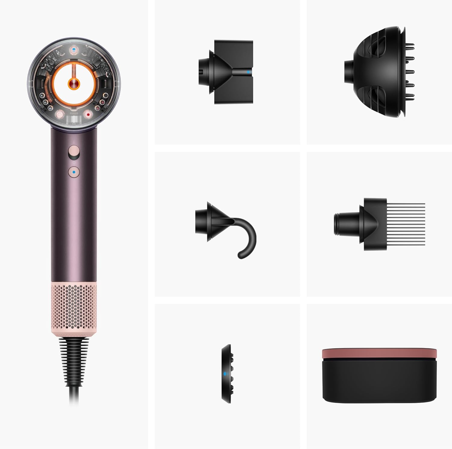 Dyson - Supersonic Nural - sèche-cheveux compact - spécial cheveux bouclés