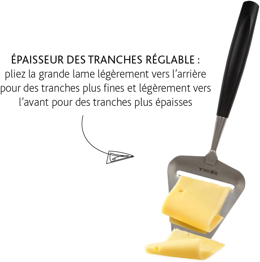 Boska - Milano+ - 235x75x20 mm - coupe-fromage antiadhésif