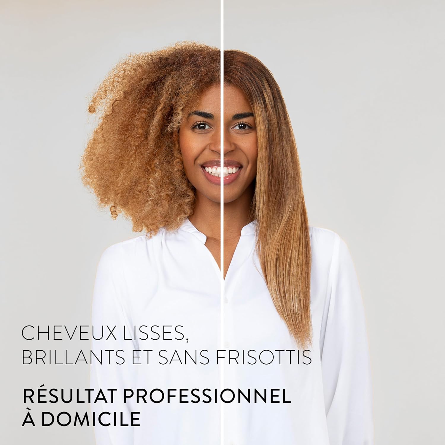 Saint Algue - Demeliss Lisseur vapeur titane, réservoir XL, 5 températures, tous cheveux TITANIUM