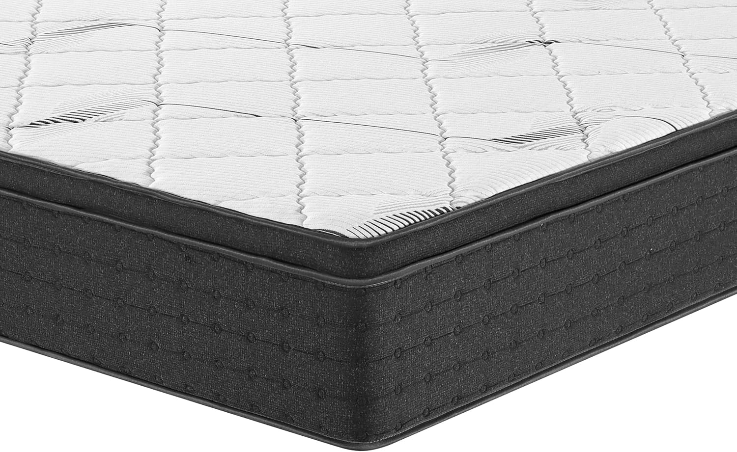 Matelas - mousse moelleux, 90x190x20 cm, confortable et respirant
