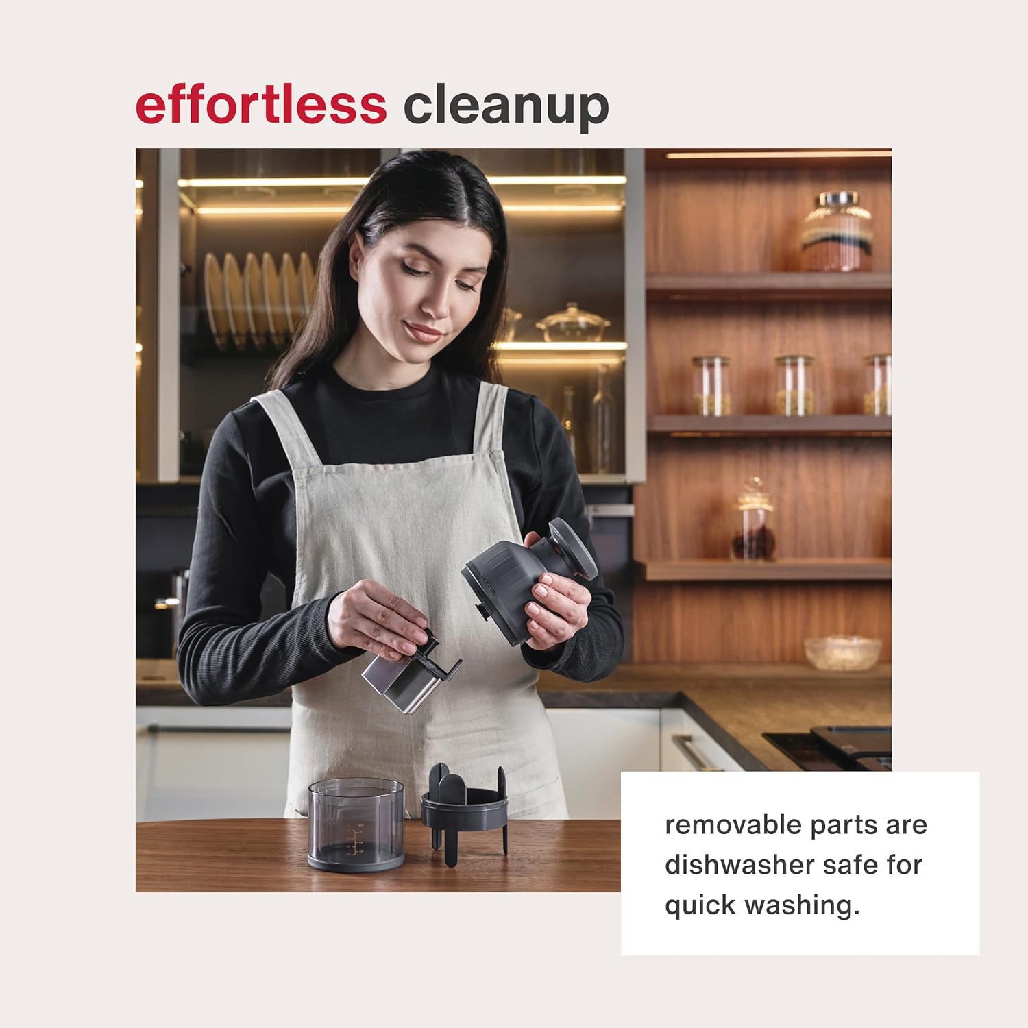 Zyliss - Zick Zick 3 - hachoir manuel inox, légumes et herbes