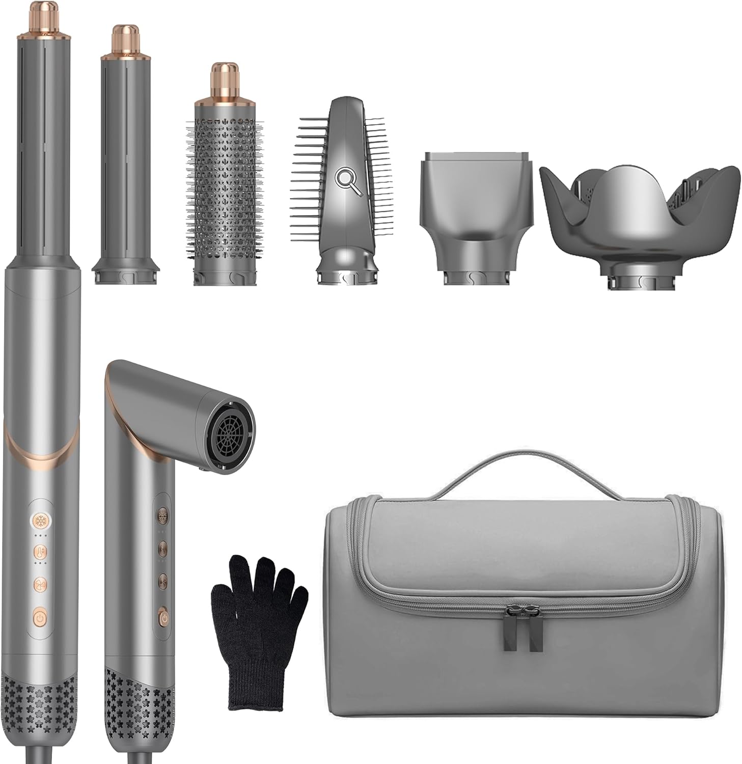 OKWRAP - Air Styler 6 en 1 - sèche, boucle, lisse, 110000TR/MIM