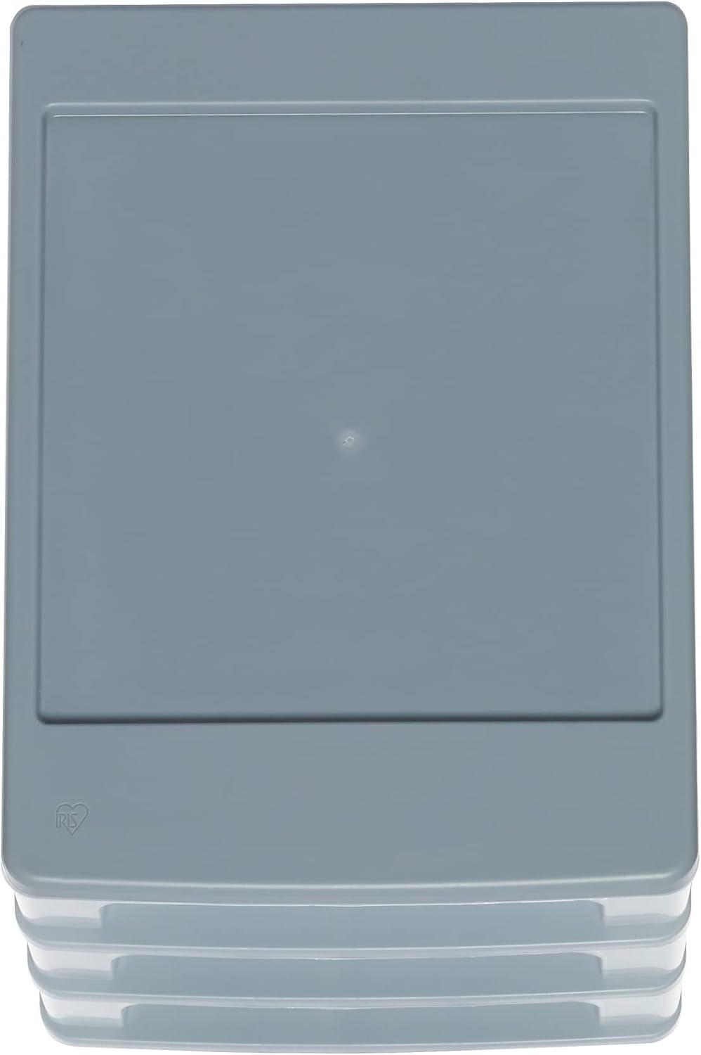 Iris Ohyama - OCH série - 3 tiroirs A4, plastique sans BPA, gris - OCH-2030