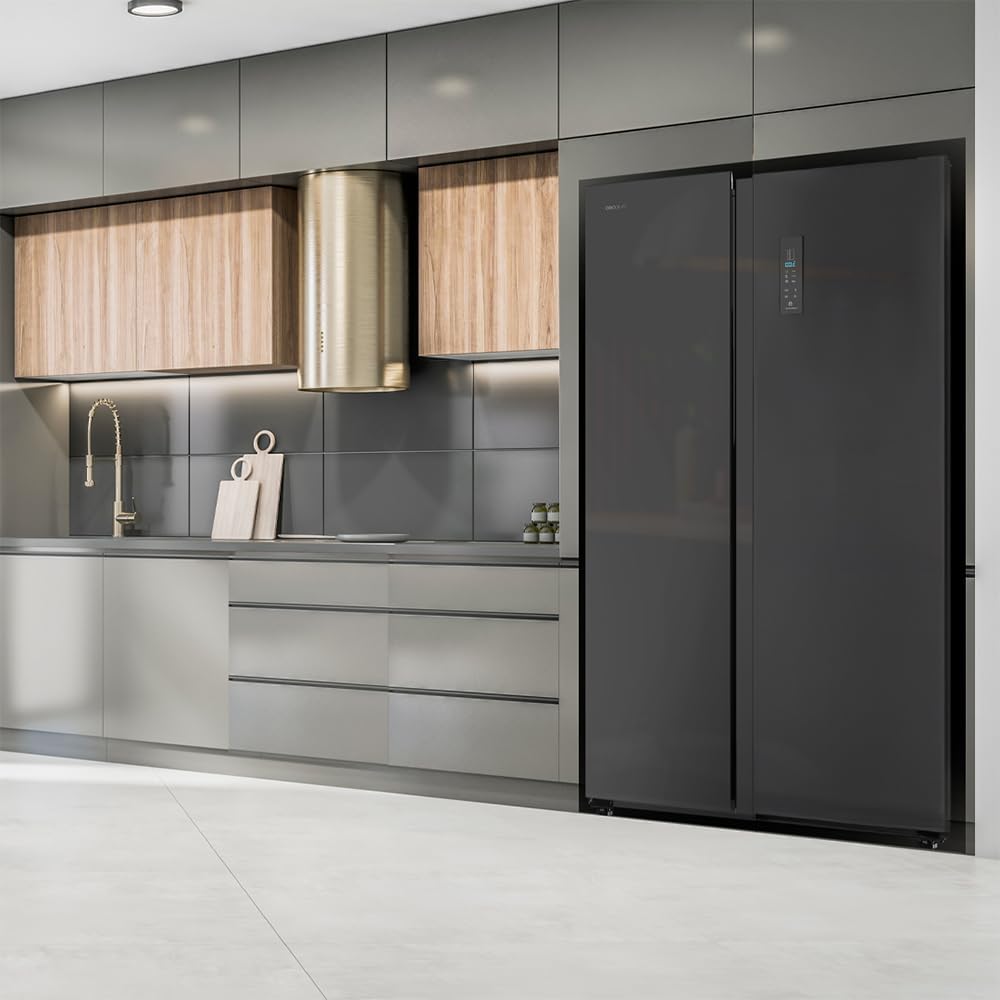 Cecotec - Bolero CoolMarket SBS 550 - 177x90 cm - 550L, No Frost, Inverter Plus