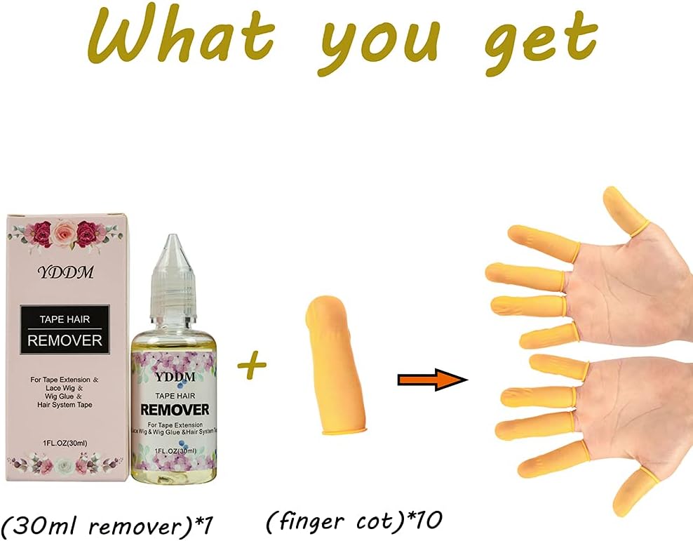 YDDM - dissolvant extensions 30 ml - colle perruque dentelle - YDDM