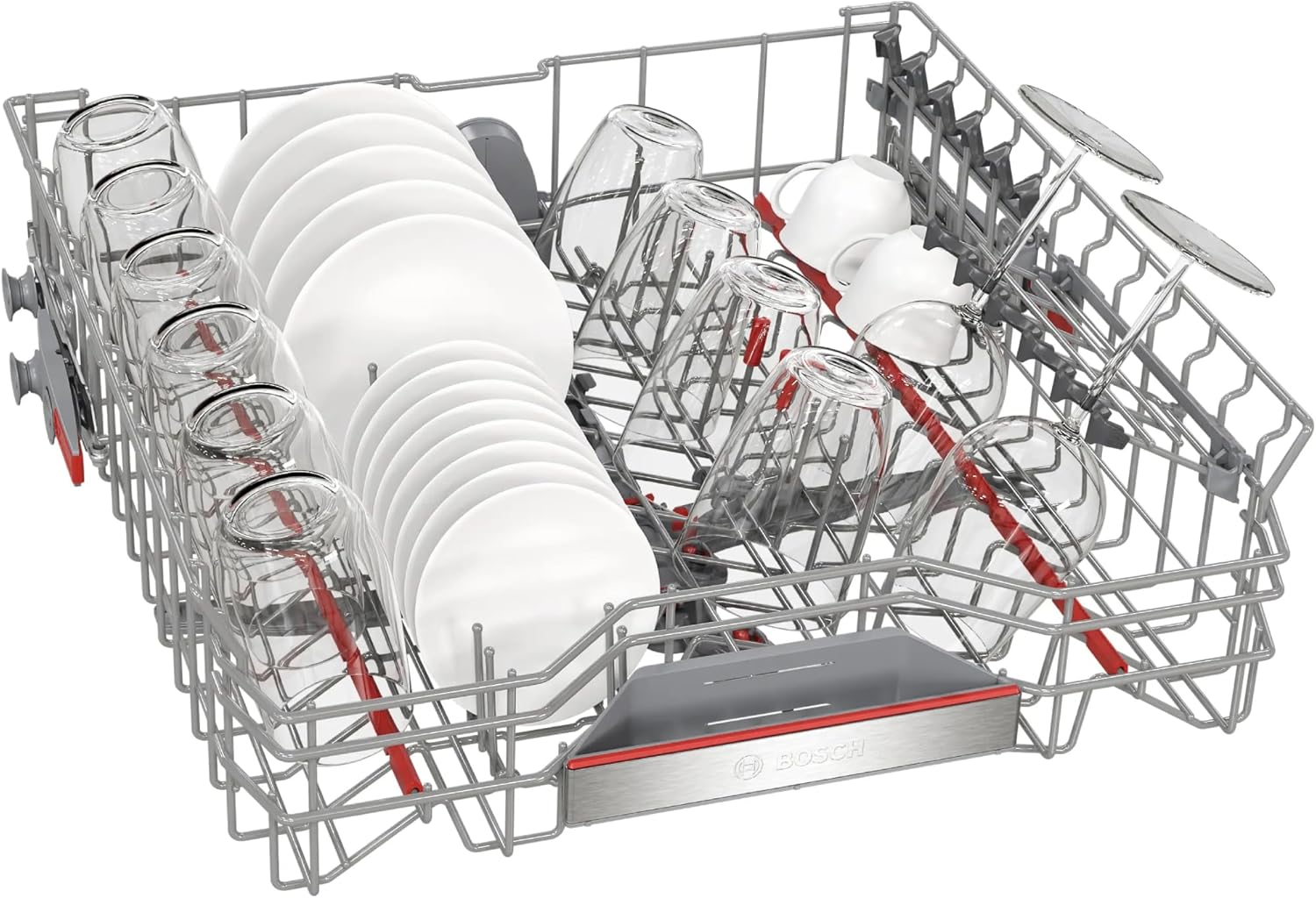 Bosch - lave-vaisselle Série 6 - 13 couverts, Silence Plus, Home Connect - SMV6ECX93E