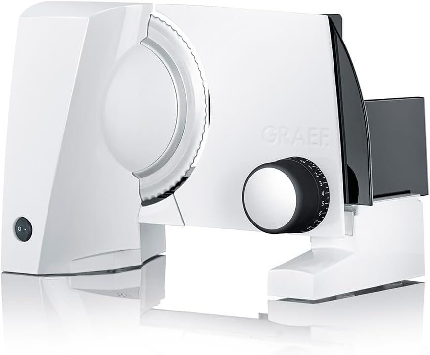 Graef - trancheuse S10001 - aluminium, blanche, 170W - S10001