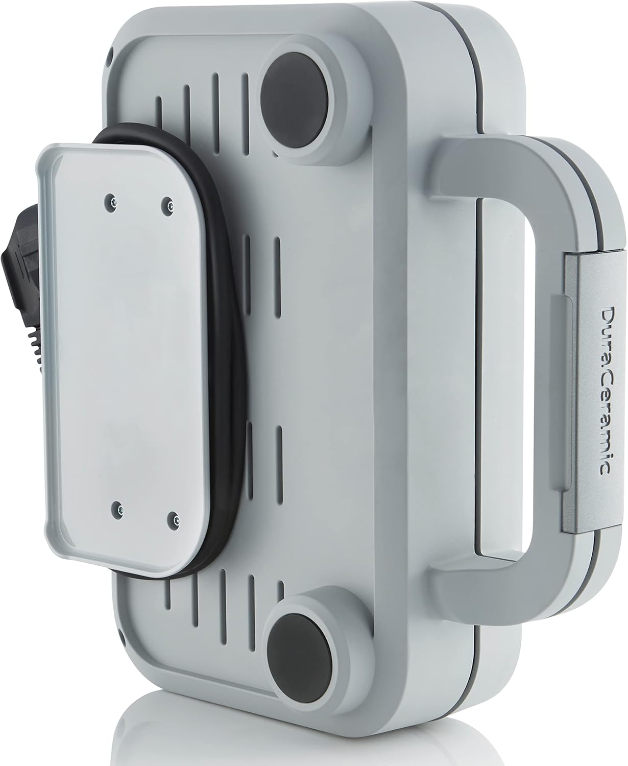 Breville - VST072X gaufrier compact, plaques antiadhésives, gris/argent