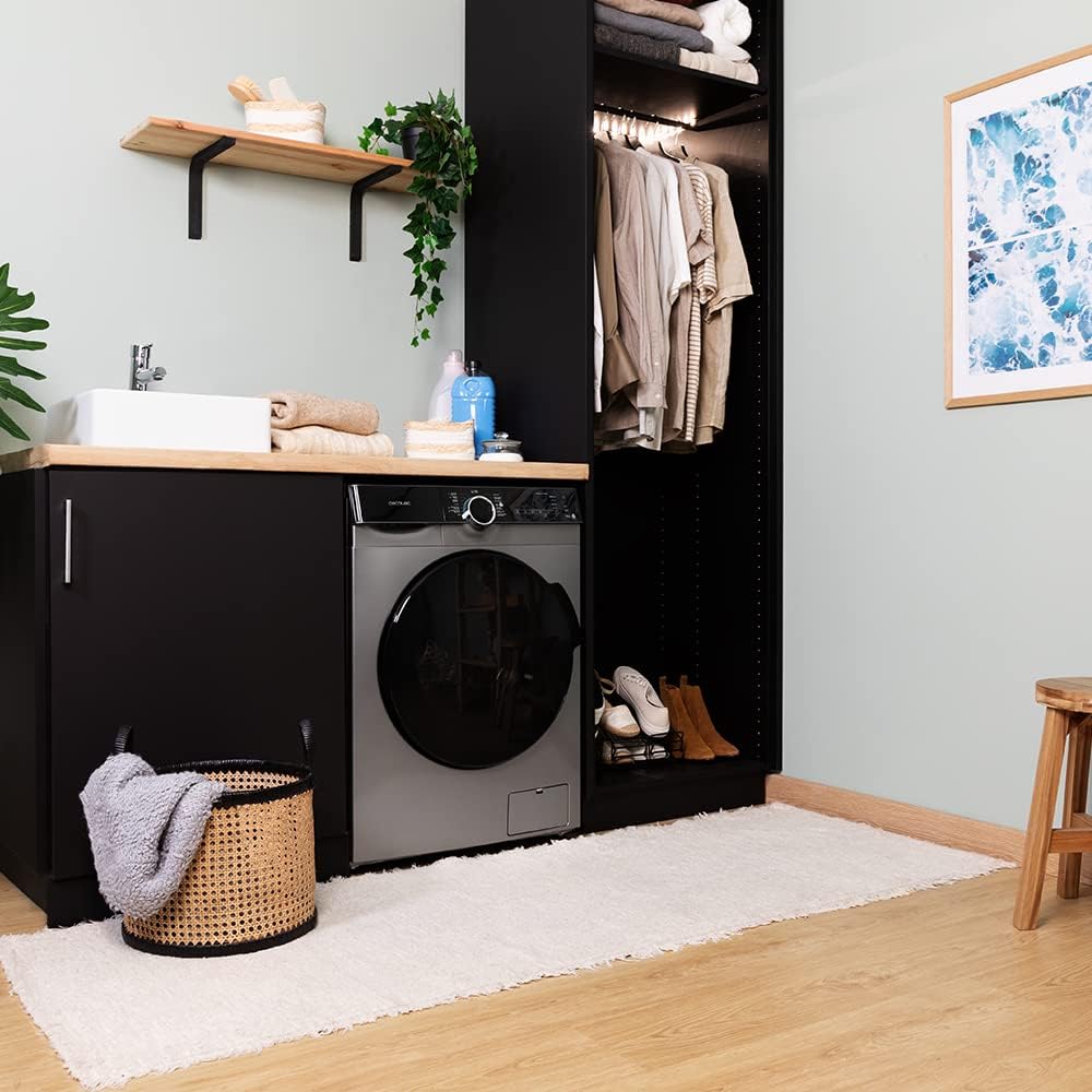 Cecotec - Bolero DressCode série - 12 kg, 1400 tr/min, Inverter, 14 programmes, 121000