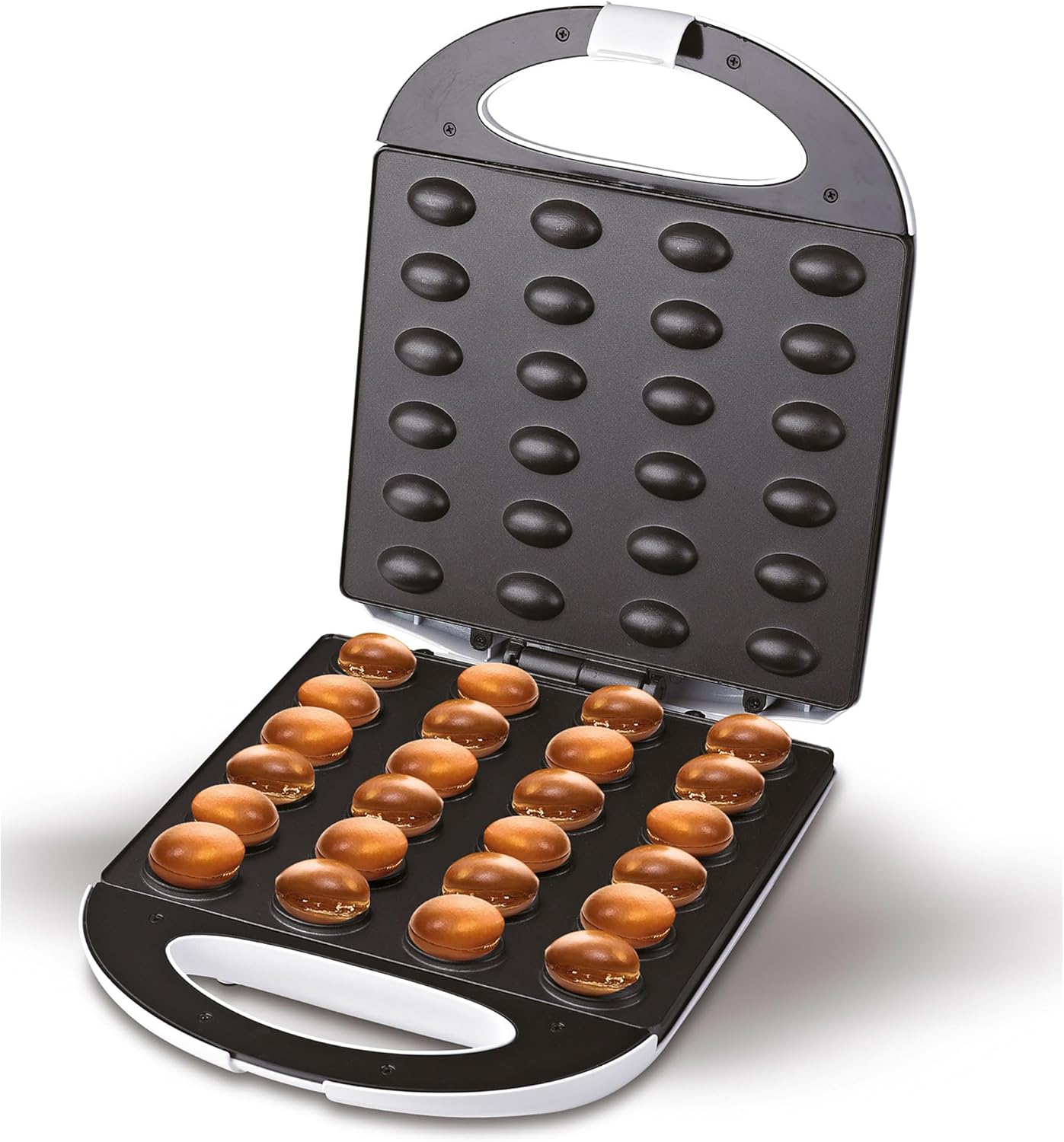 Mesko - gaufrier XL - 24 moitiés, 1600W, antiadhésif, blanc - MS3081