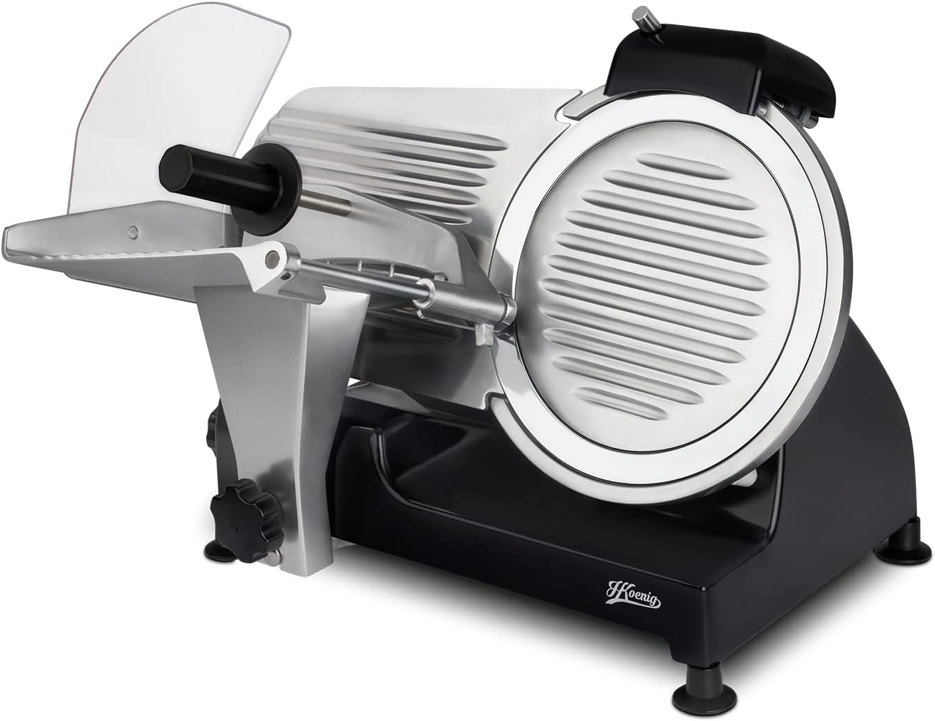 H.Koenig - trancheuse MSX252 - lame 25cm, coupe 0-12mm, aiguiseur intégré