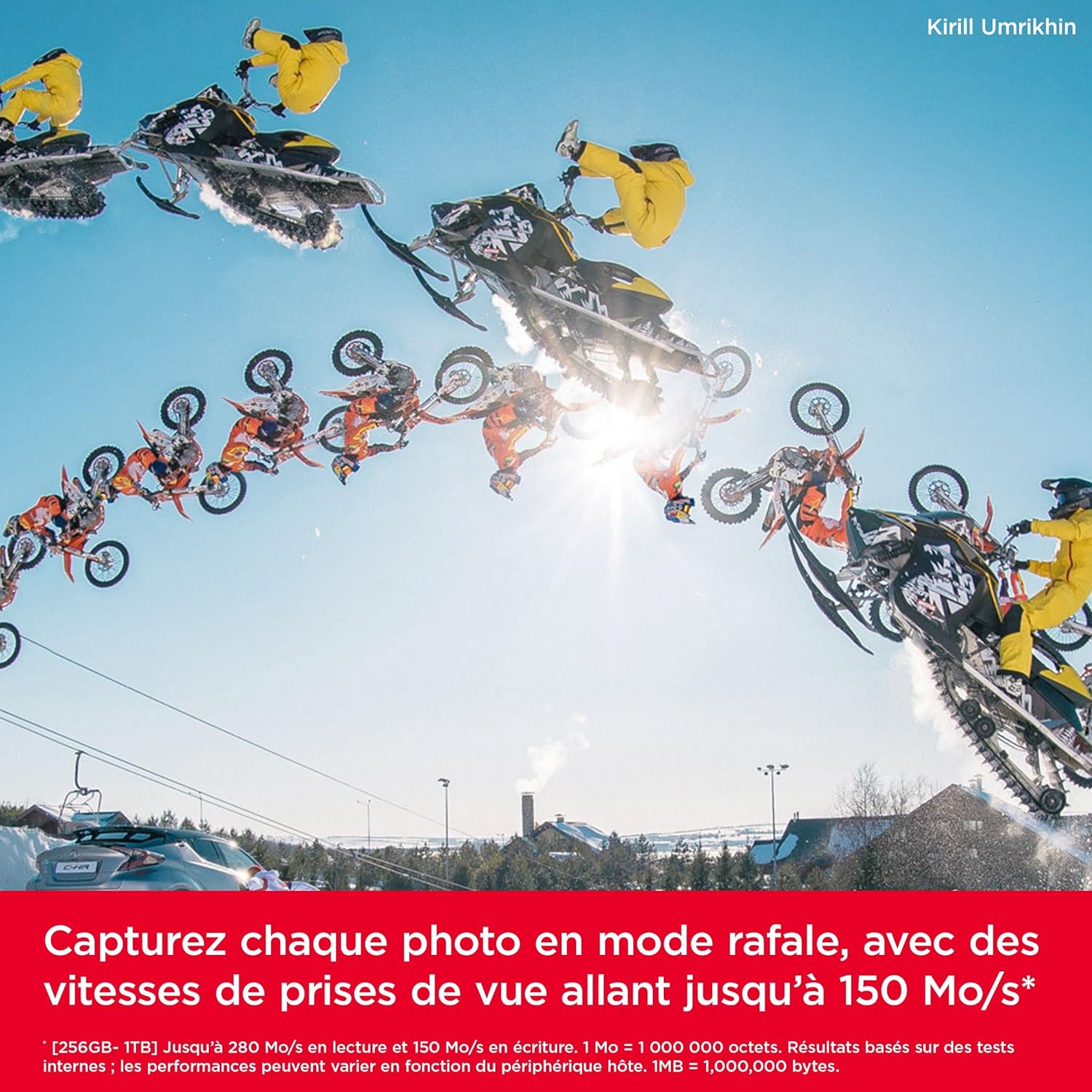 SanDisk - Extreme PRO SDXC - 1 To - 280 Mo/s, UHS-II, V60, RescuePRO Deluxe