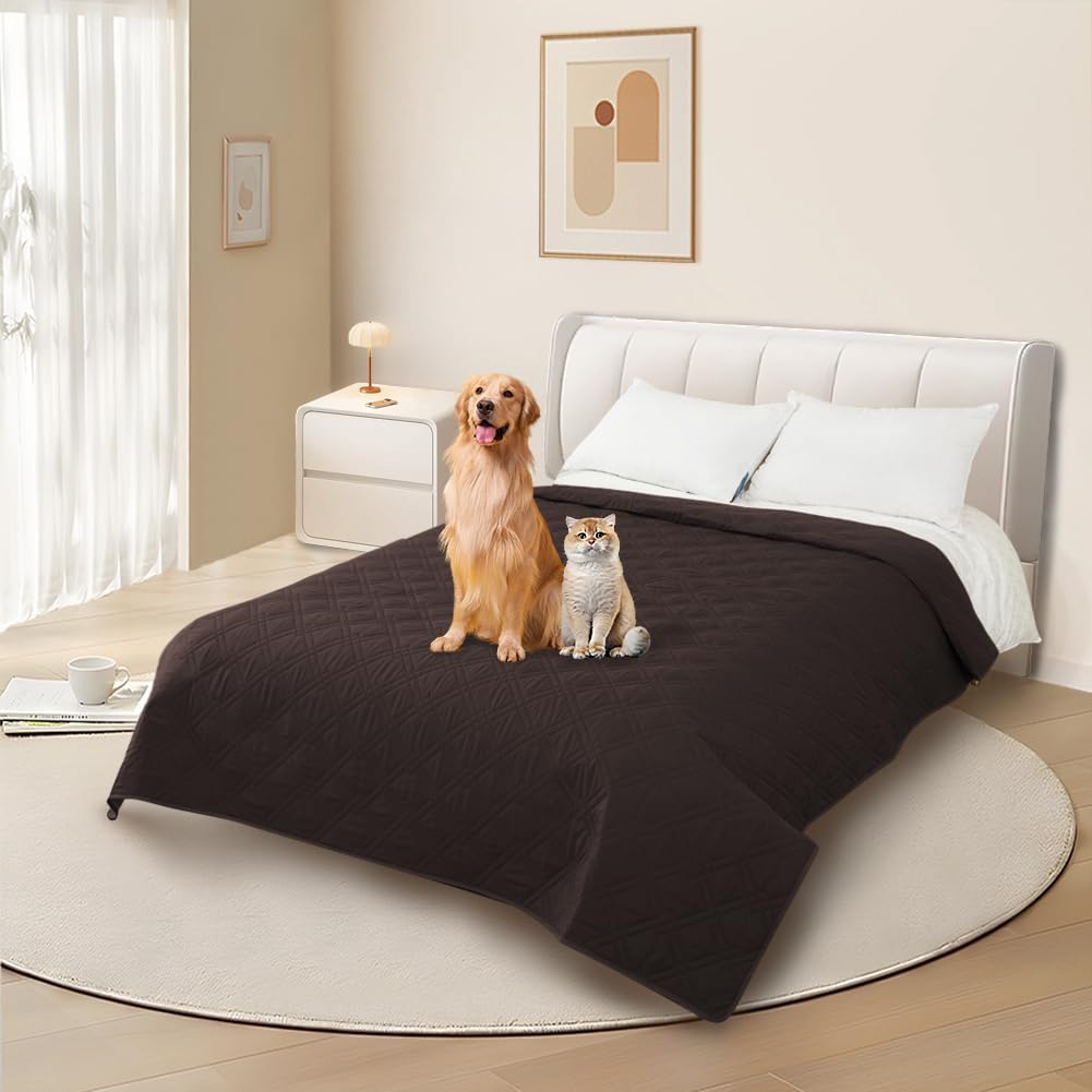 DUJUIKE - housse imperméable canapé - 208-260cm - protection animaux