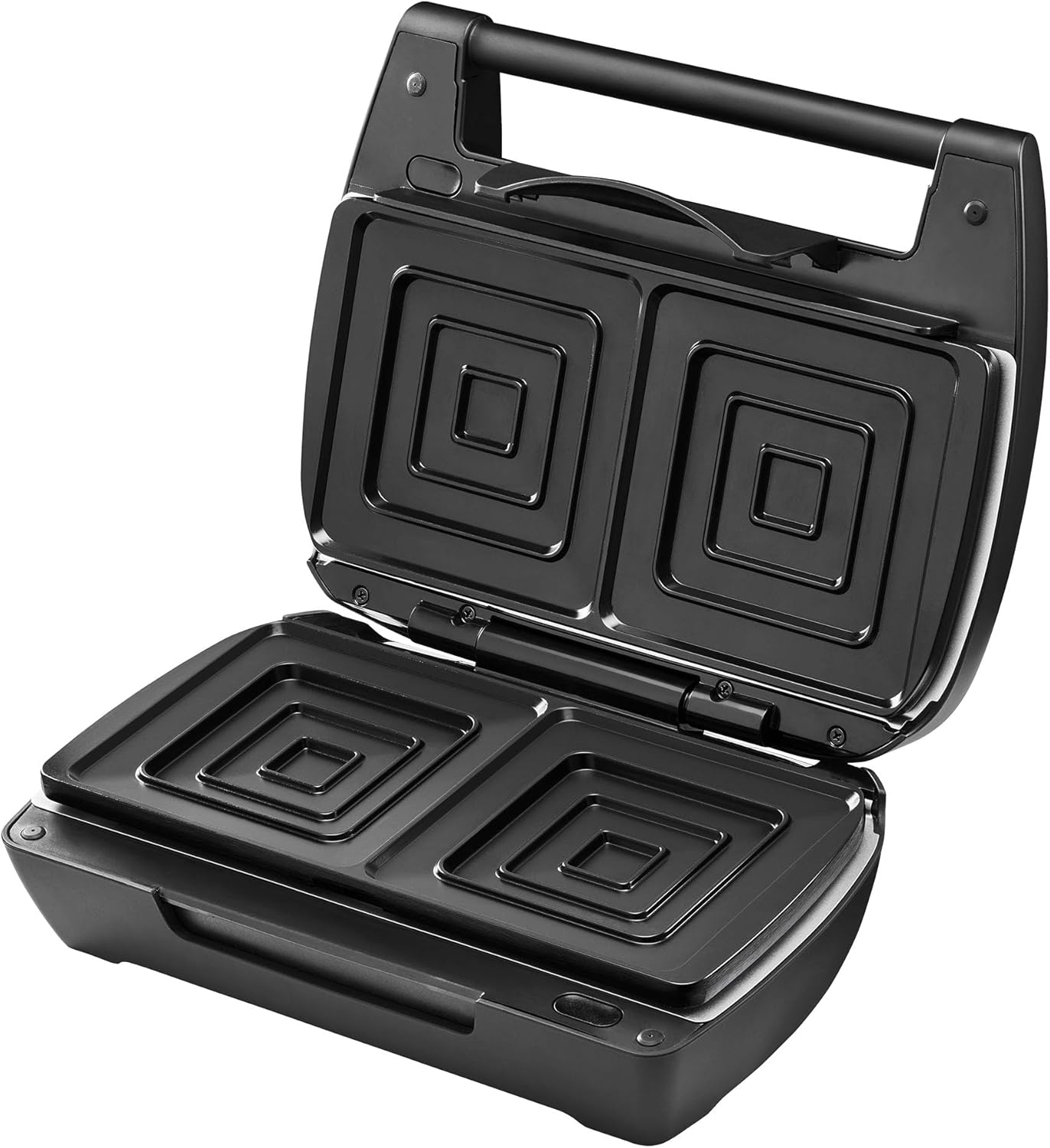 LAGRANGE - Gaufrier Mini Maxi - 120x120mm - 900W, multifonction, plaques interchangeables, 028462