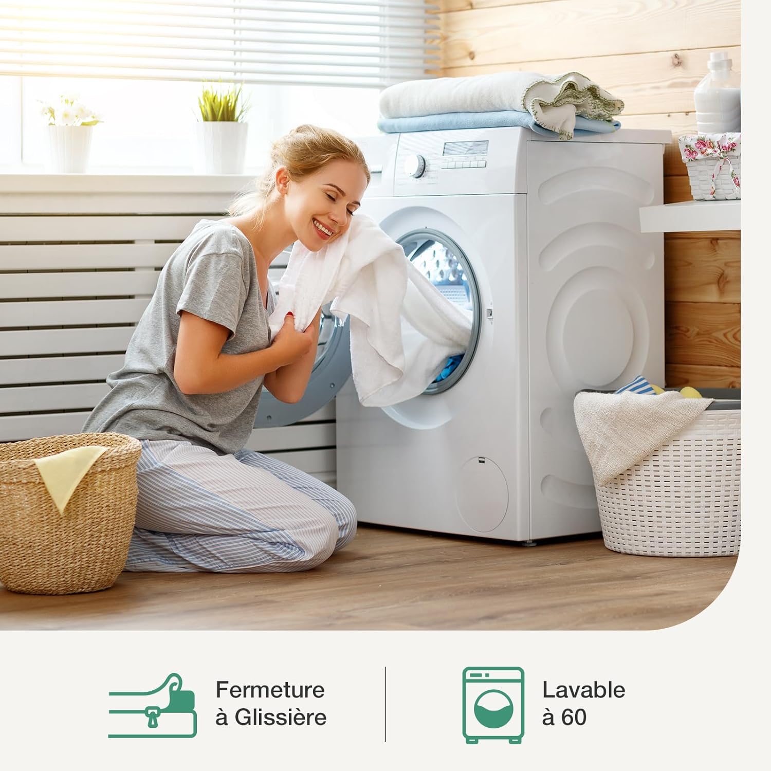 Novilla - Surmatelas Gel Mémoire - 120x200 cm - 5 cm, doux, antidérapant, lavable