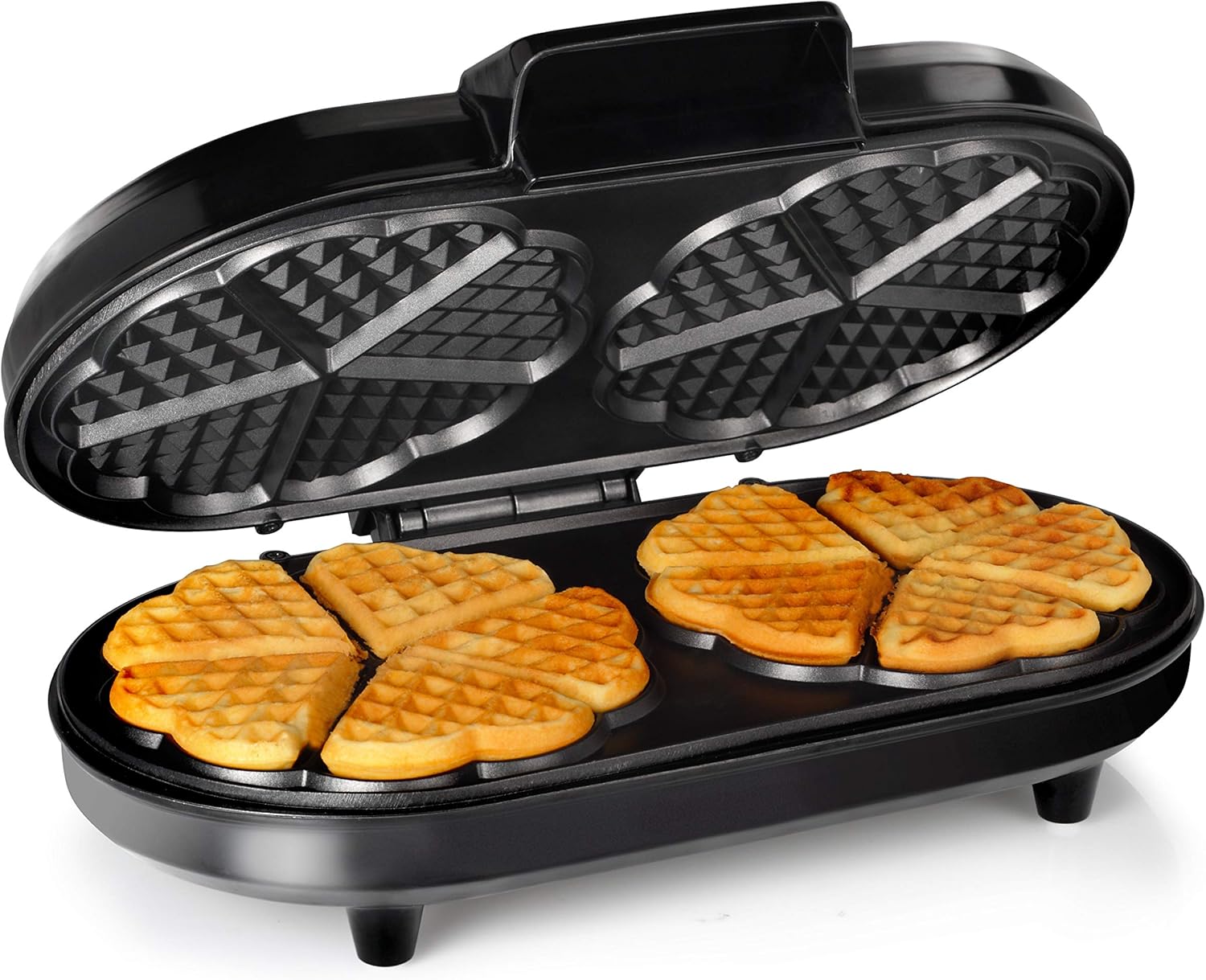 Tristar – gaufrier WF-2120 – cuisson 10 gaufres – acier inoxydable