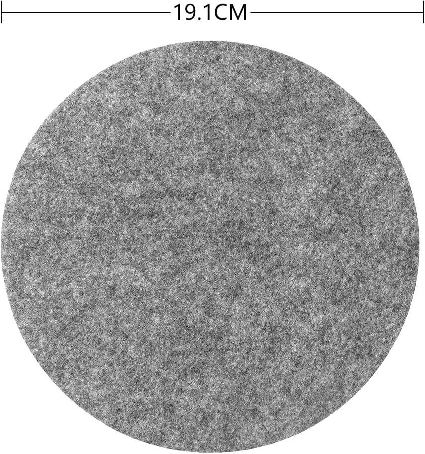 Flintronic - Protection casseroles 8 pièces - 19.1cm - protège-poêles premium anti-rayures