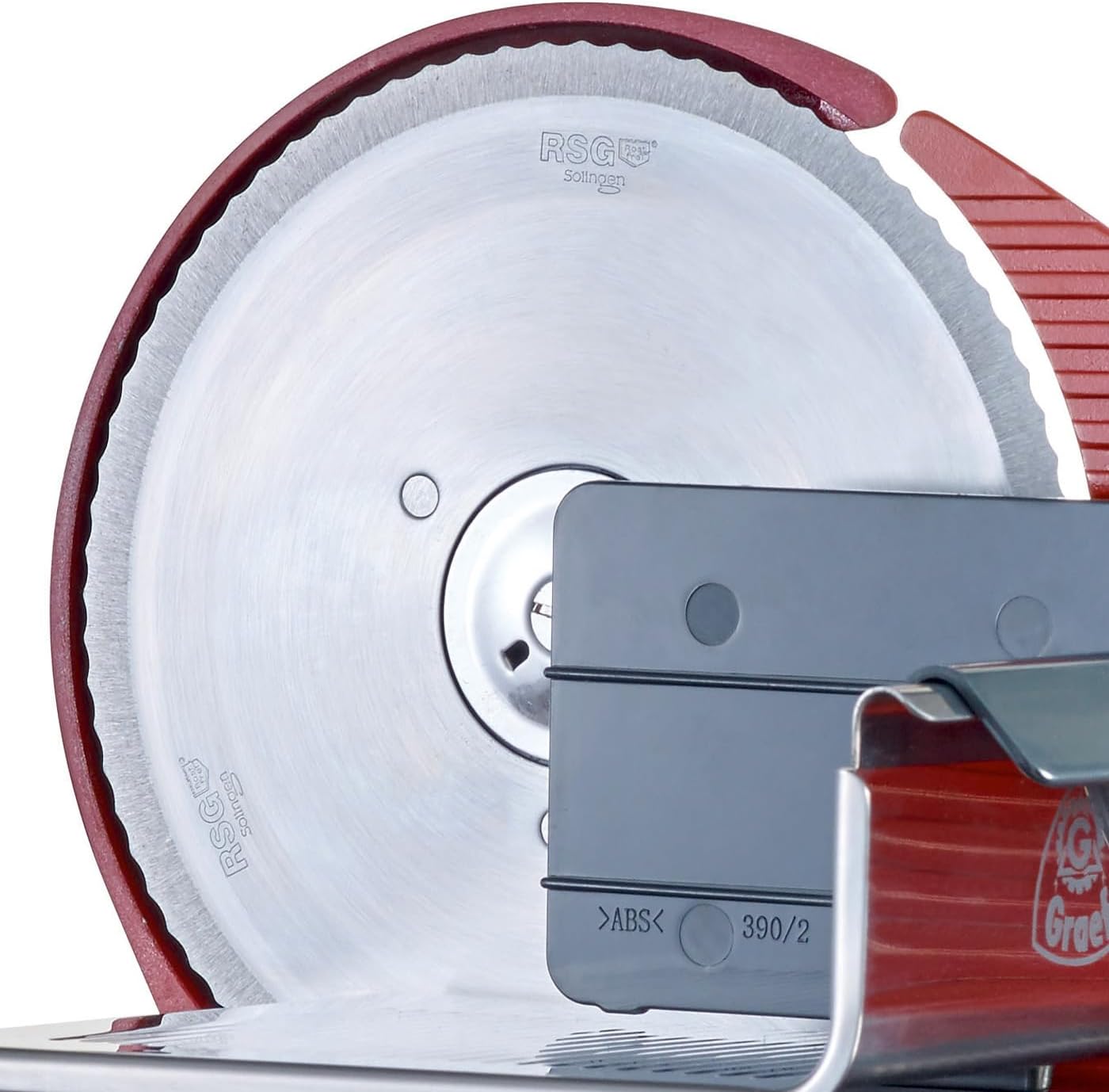 Graef - trancheuse manuelle série H93 - compacte - lame inox, rouge