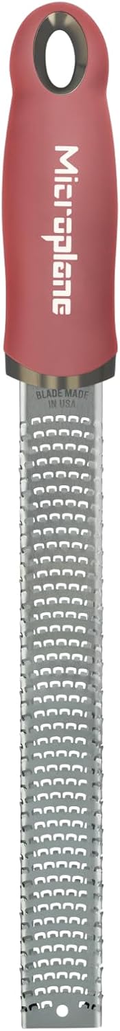 Microplane - Râpe Zesteur Rose - lame fine - Agrumes, parmesan, USA