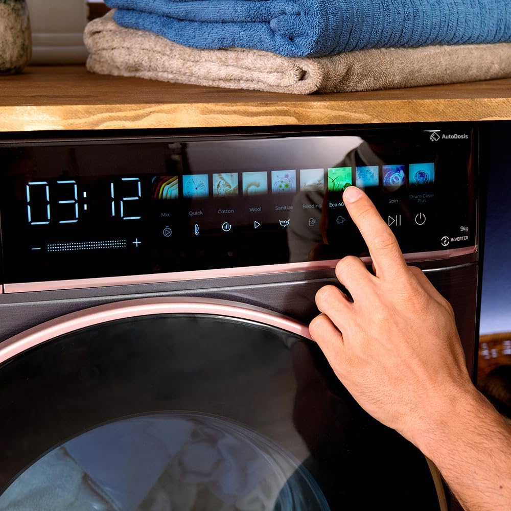 Cecotec - Bolero DressCode 9900 - 9kg, 1400 tr/min, écran 10,3