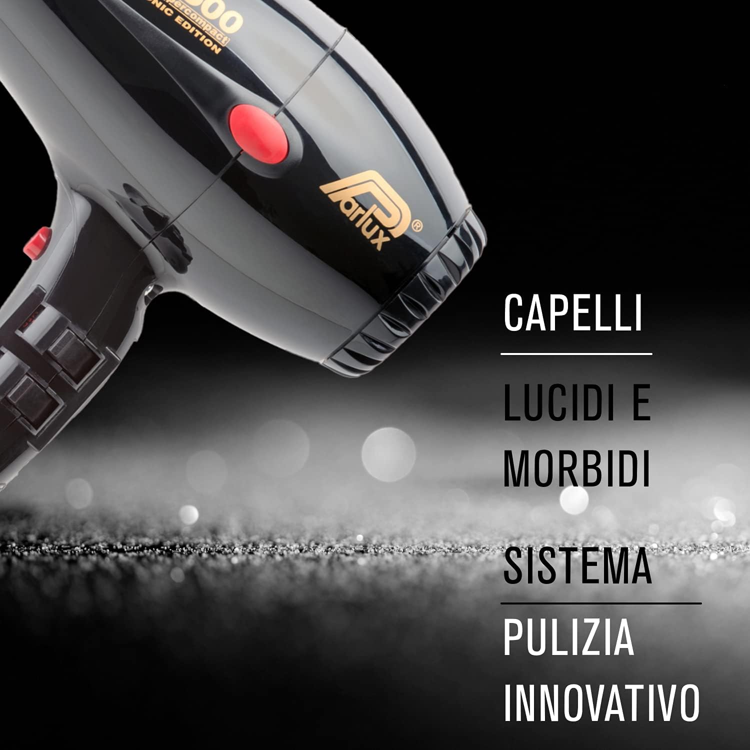 Parlux - Supercompact 3500 - compact, ionique, céramique, noir