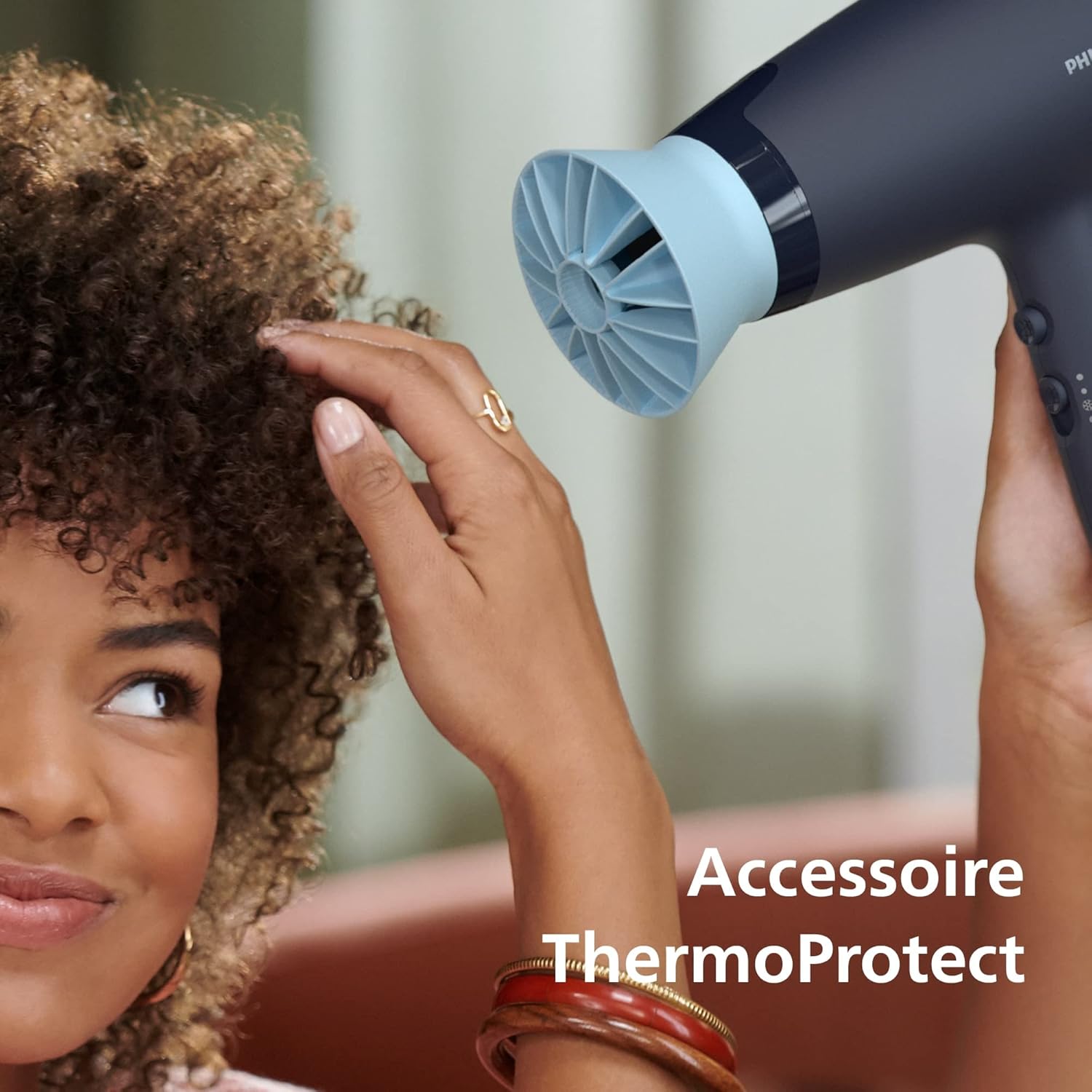 Philips - Sèche-cheveux Série 3000, ionique, compact, puissant BHD360/20