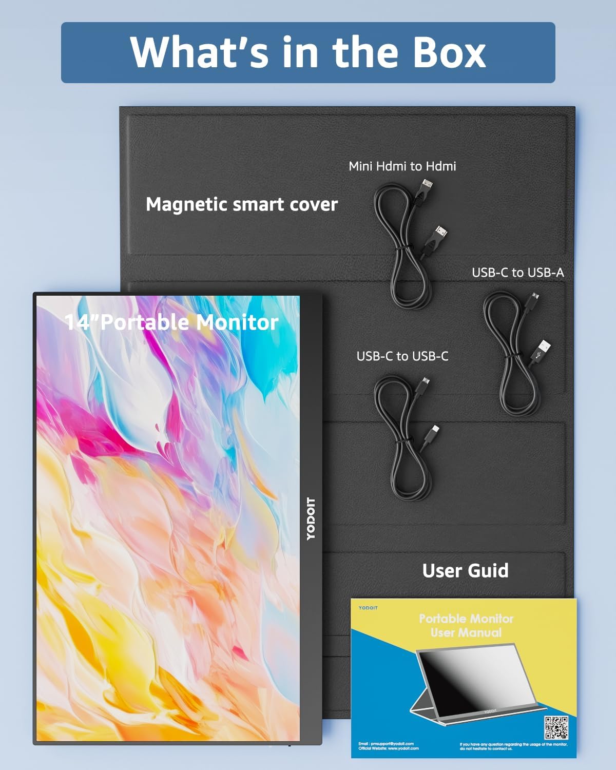 Yodoit - écran portable 14