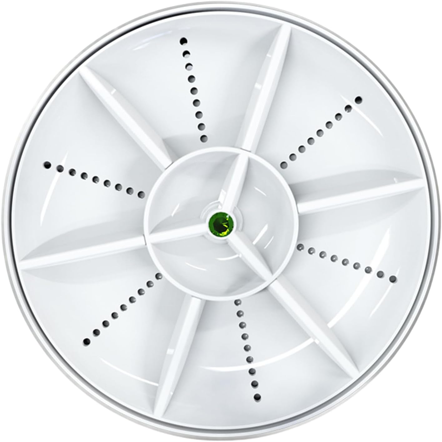 Gadget de nettoyage portable - lave-vaisselle électrique compact ABS - idéal fruits/légumes - petit format